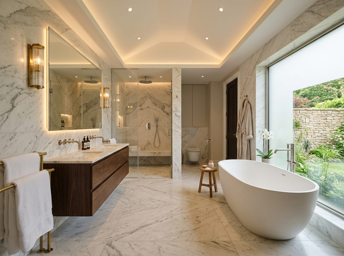 Custom Bathroom Renovation in Goodspring